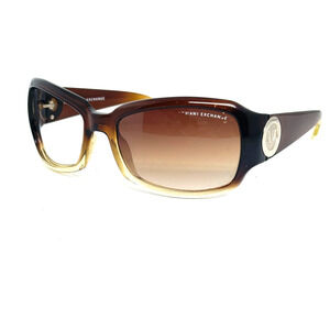 Armani Exchange AX 062S DC5‎ 5F Sunglasses Frames Only Brown Rectangle H14434